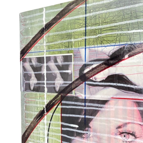 Trevor Williamson "Hollywood Faceless" Abstract Painting - Picture 12 of 16